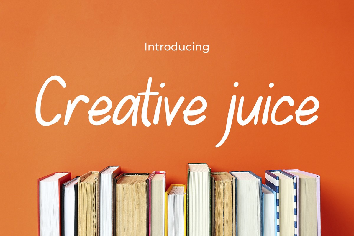 Schriftart Creative Juice