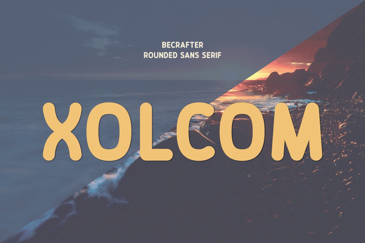 Schriftart Xolcom Rounded