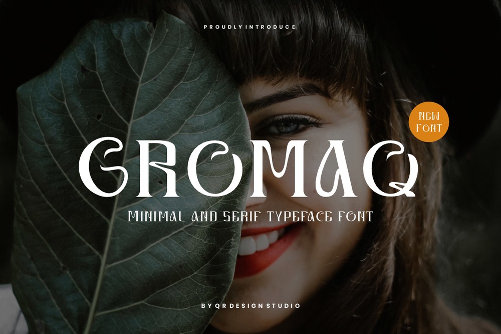 Schriftart Gromaq