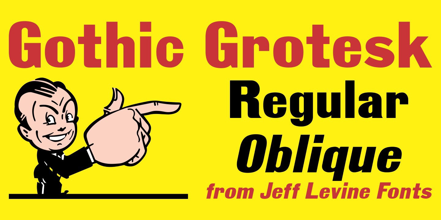 Gothic Grotesk