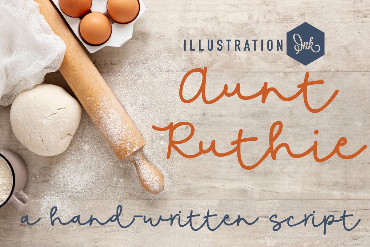 Schriftart ZP Aunt Ruthie