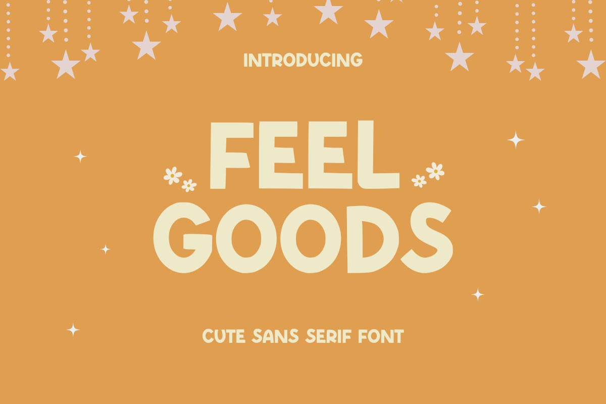 Schriftart Feel Goods