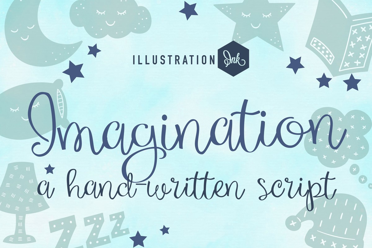 Schriftart PN Imagination