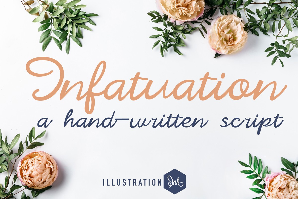 Schriftart ZP Infatuation