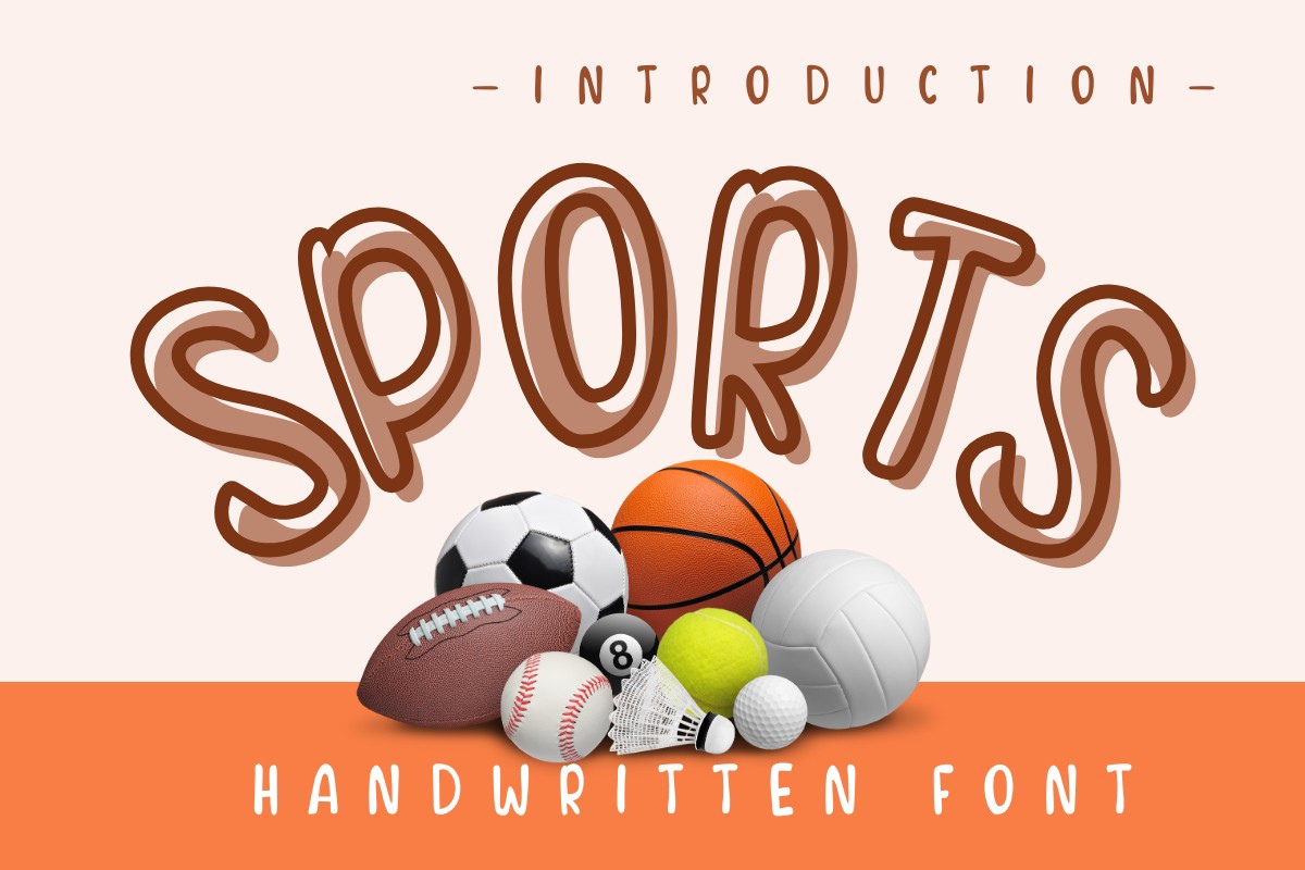 Schriftart Sports