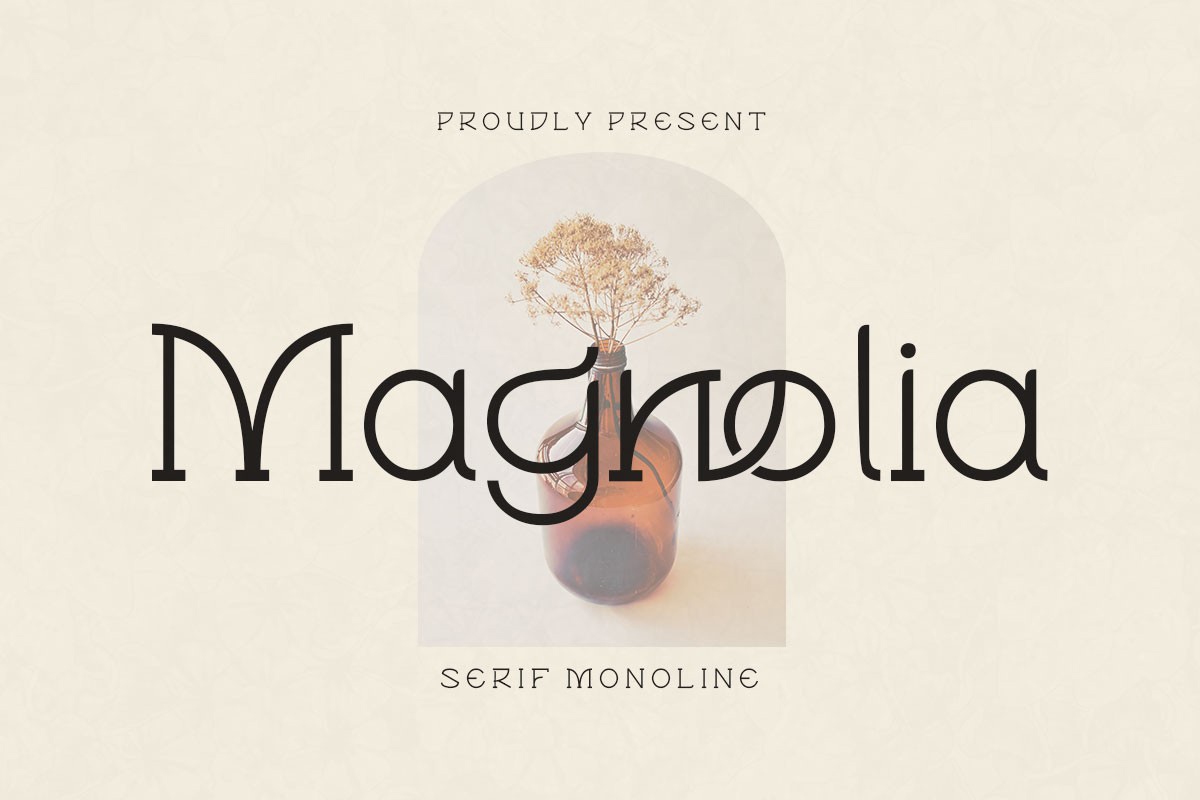 Schriftart Magnоlia