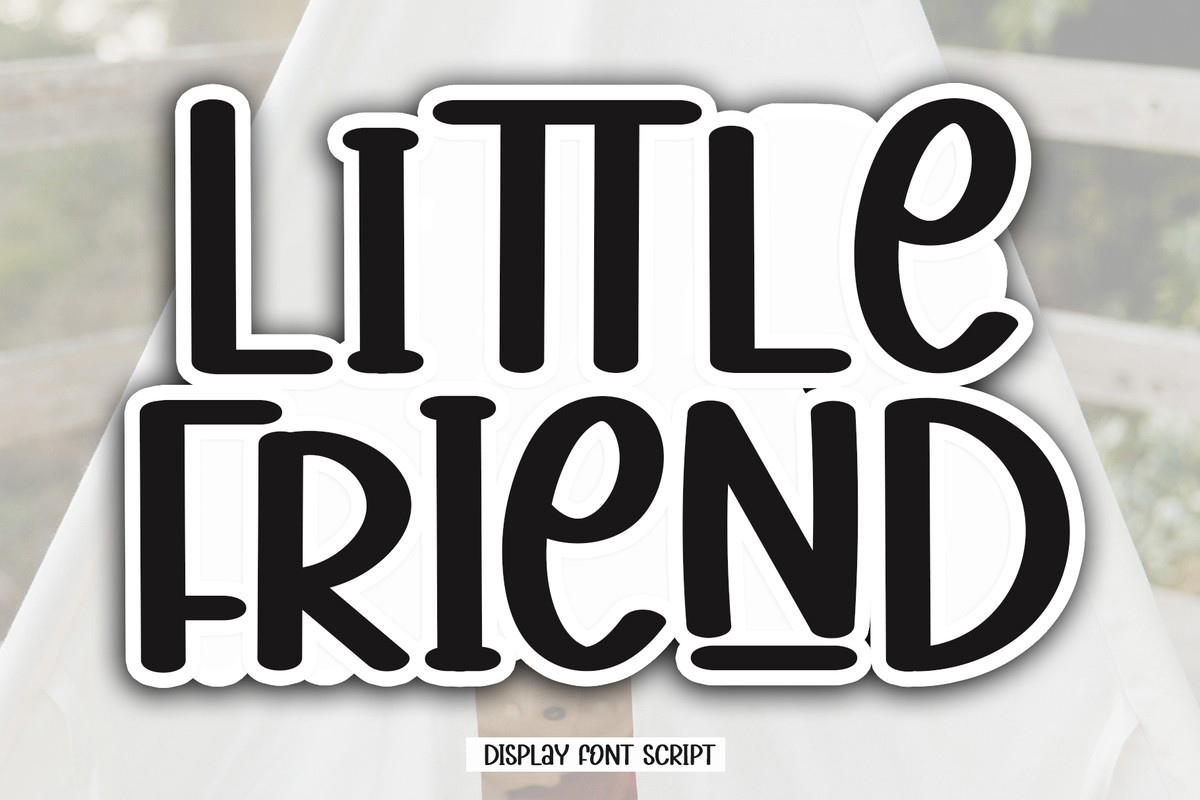 Schriftart Little Friend