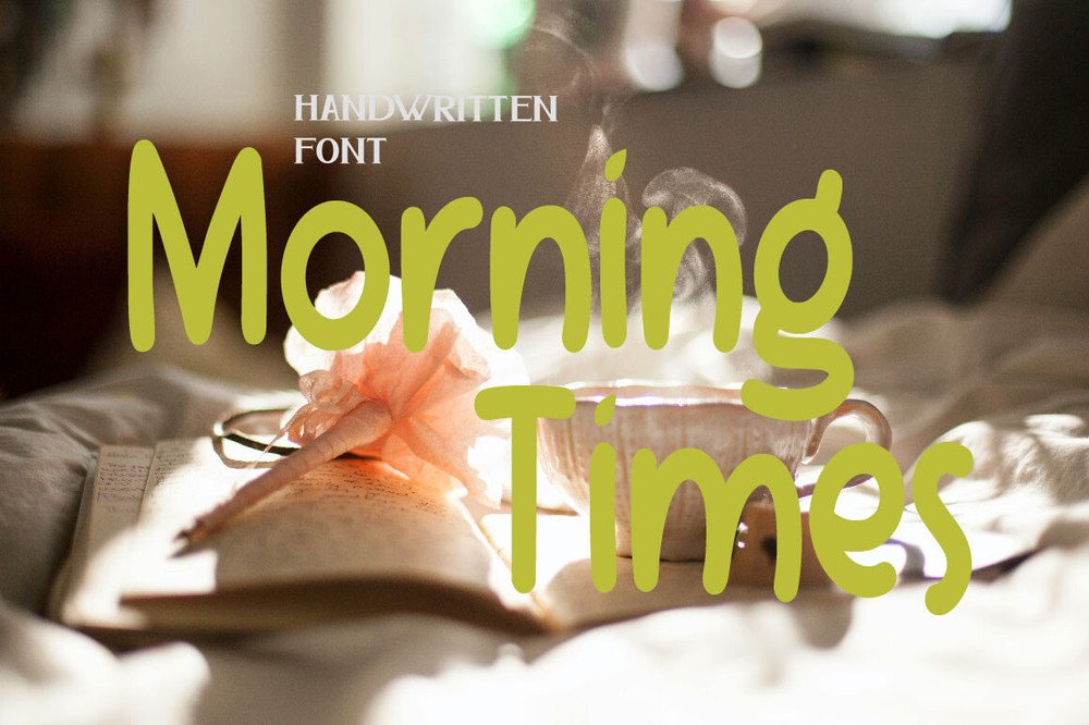 Schriftart Morning Times