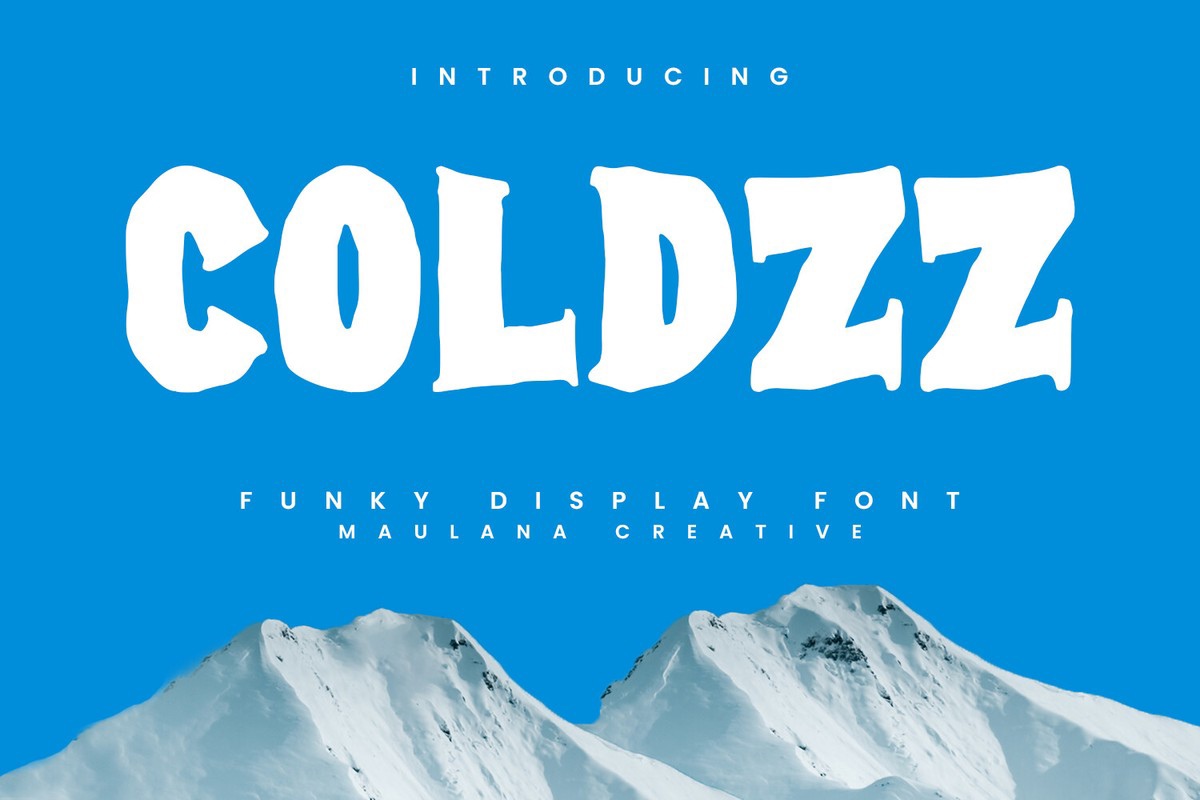 Schriftart Coldzz