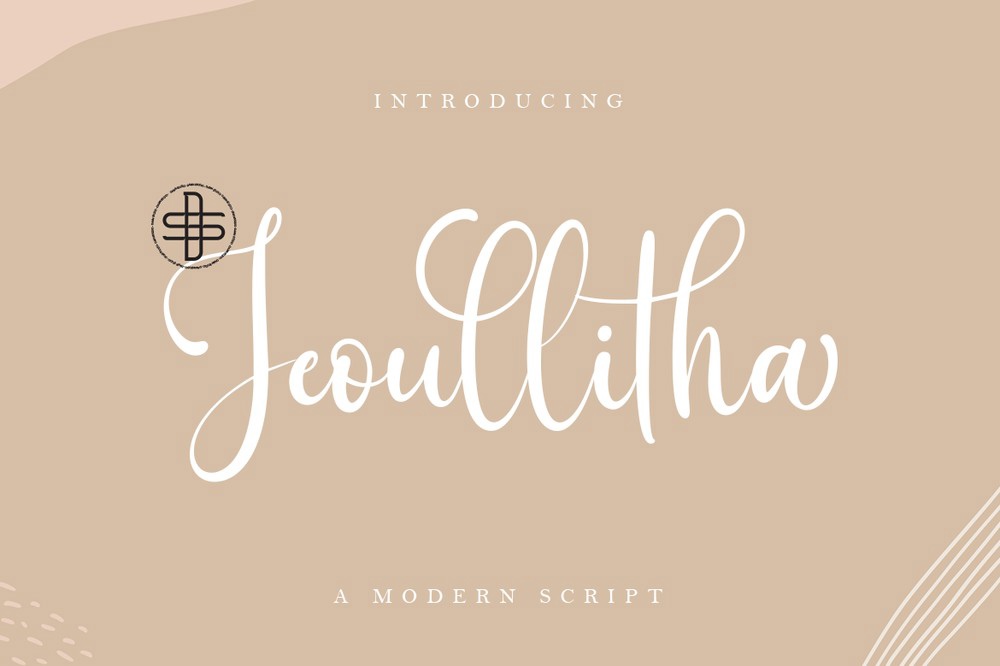 Schriftart Jeoullitha