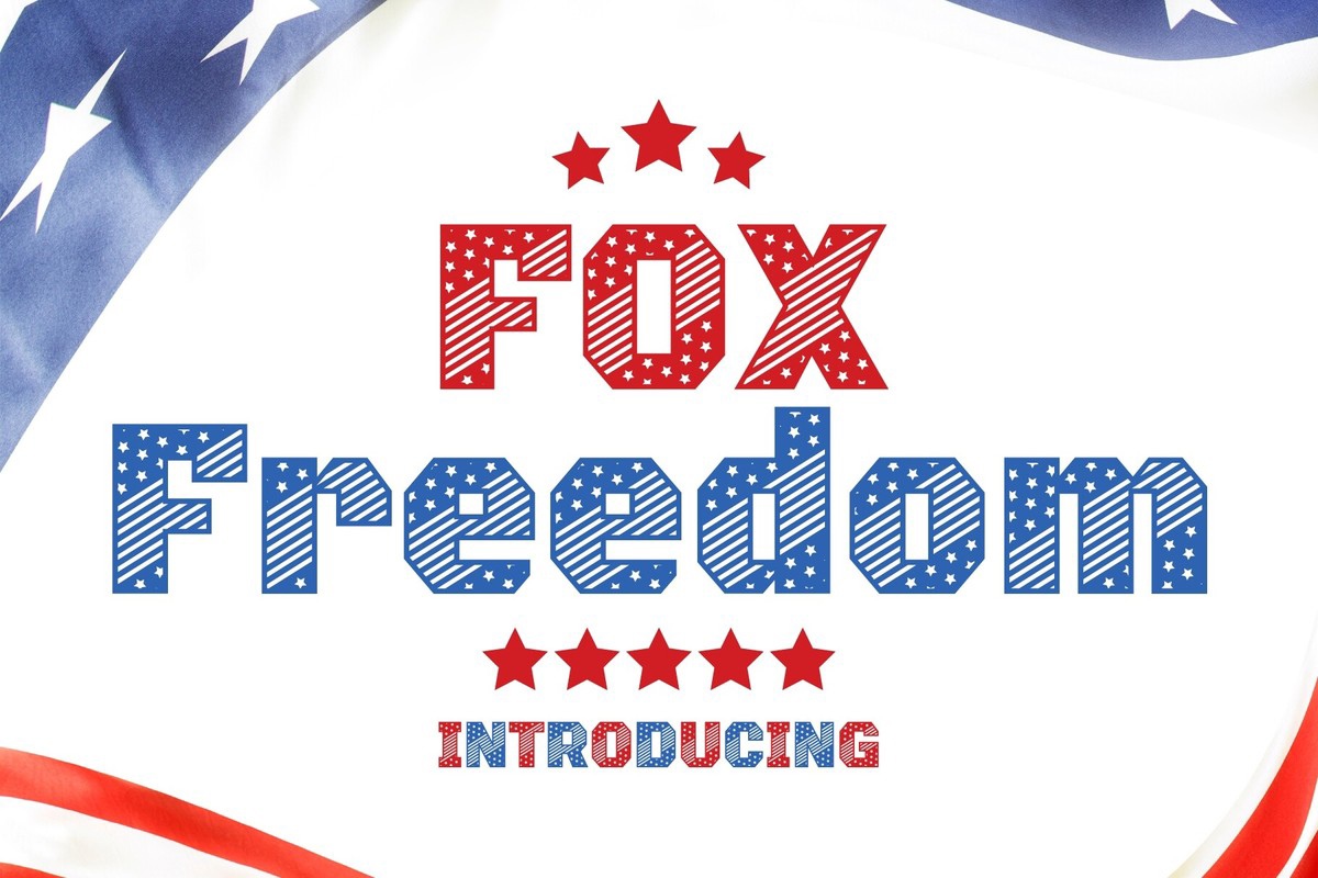 Schriftart Fox Freedom