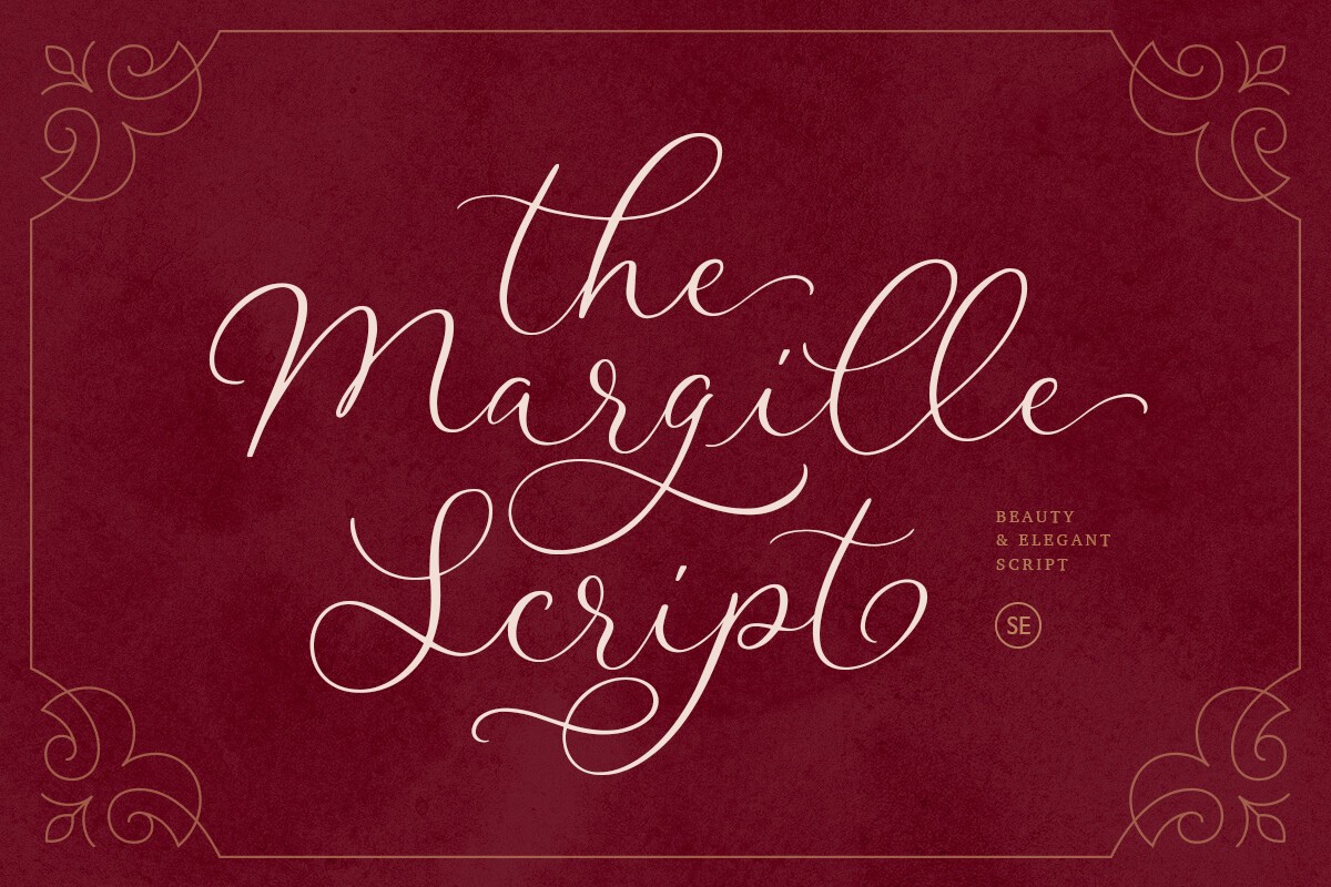 Schriftart Margille