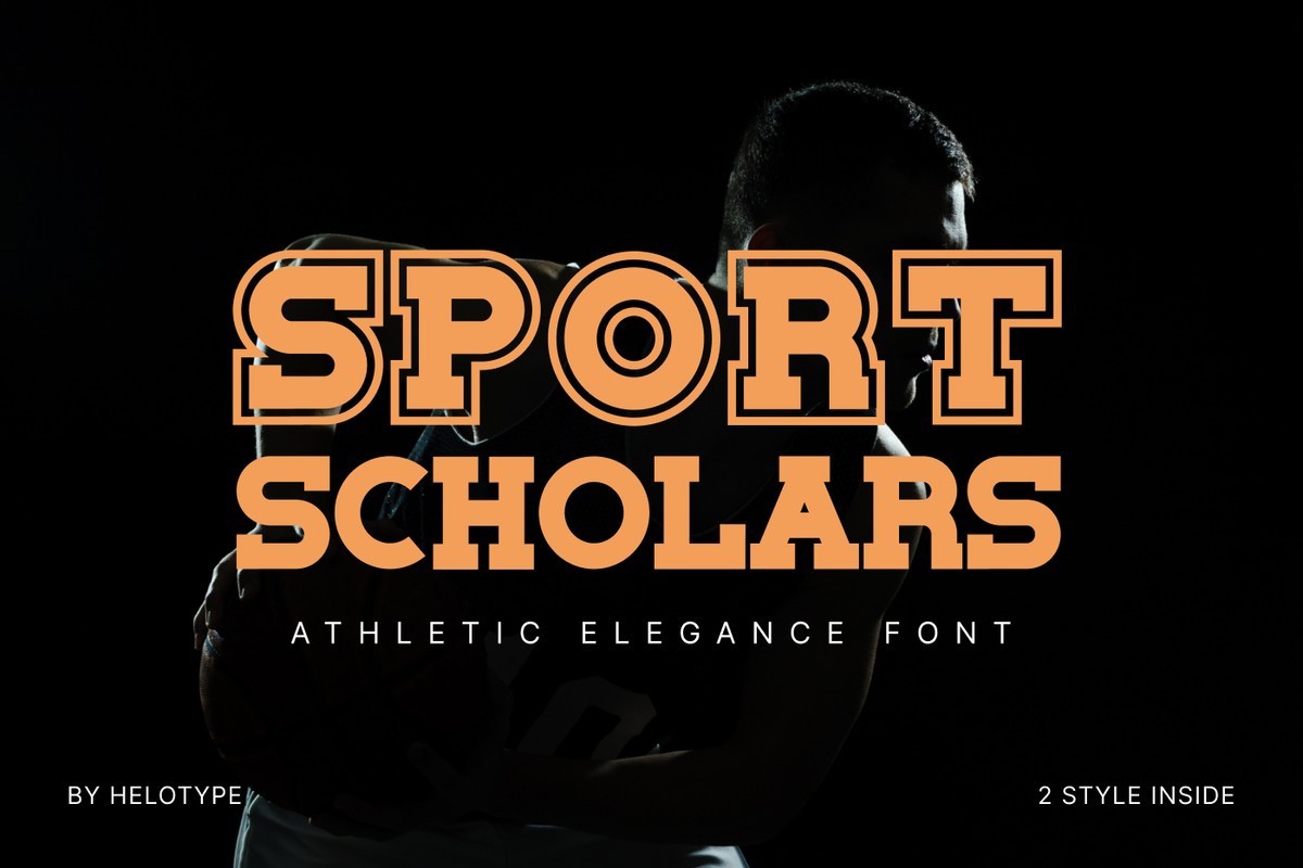 Schriftart Sport Scholars