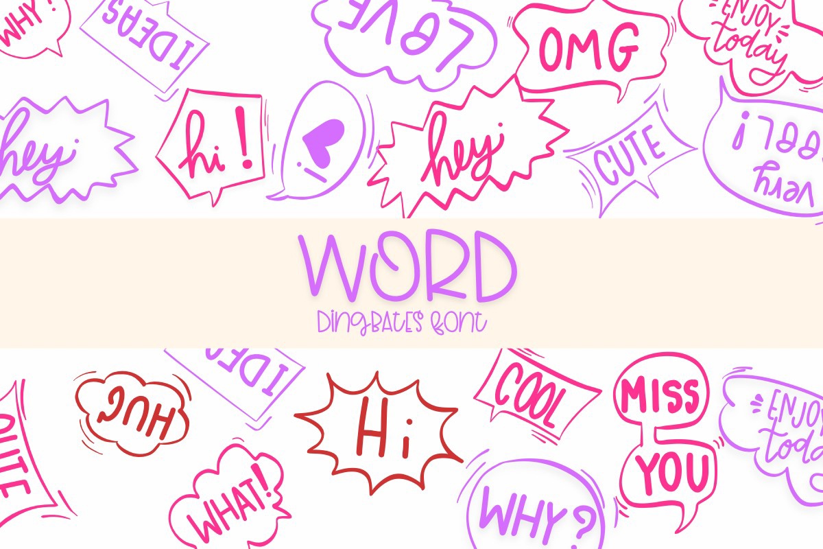 Schriftart Word