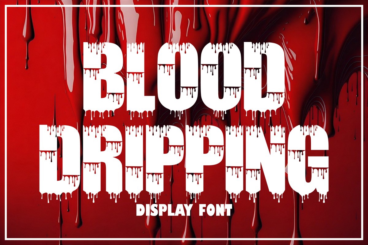 Blood Dripping