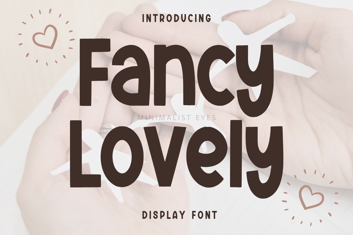 Schriftart Fancy Lovely