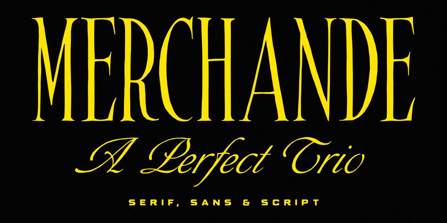 Schriftart Merchande TC