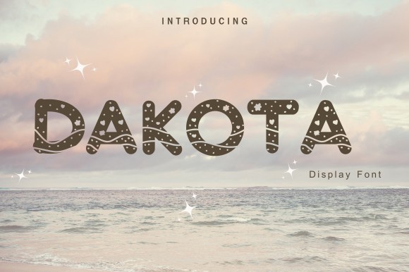 Schriftart Dakota