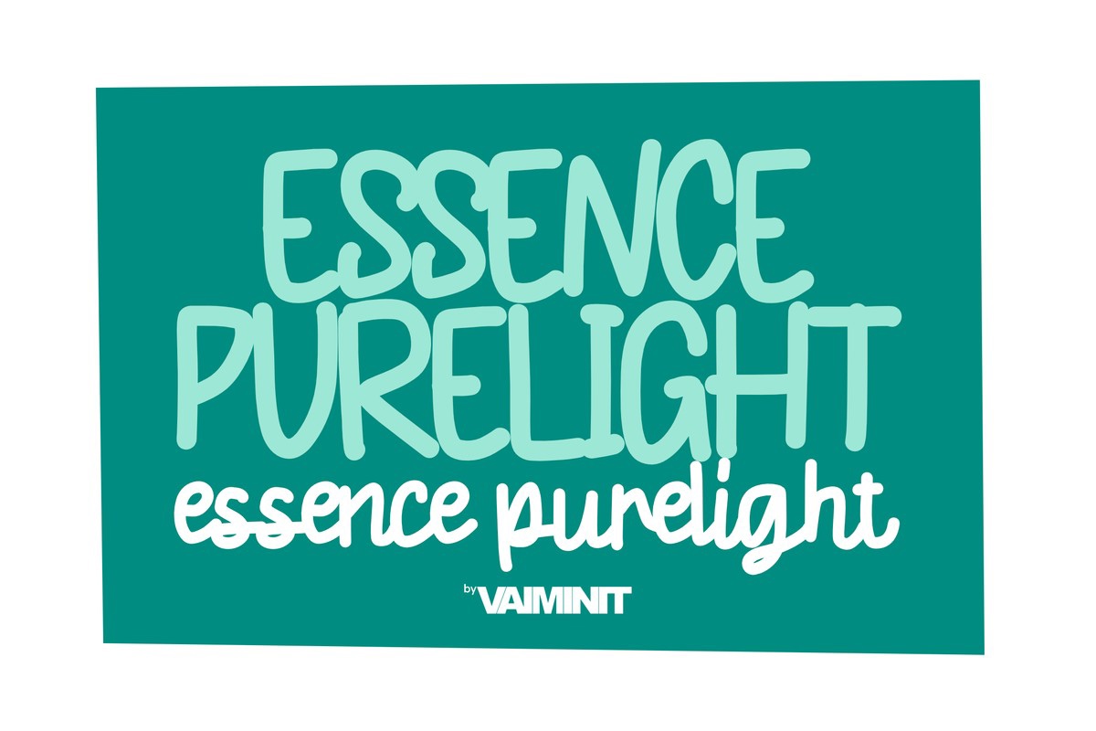 Schriftart Essence Purelight