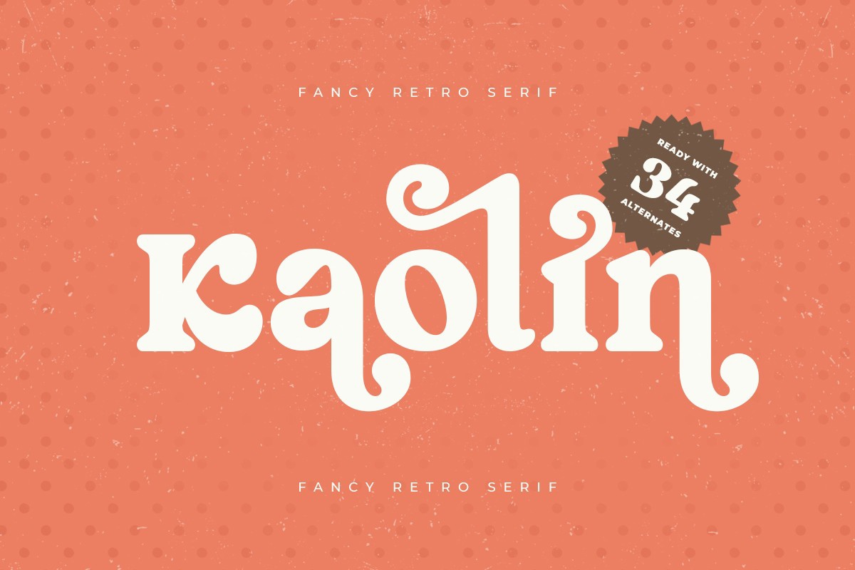 Schriftart Kaolin