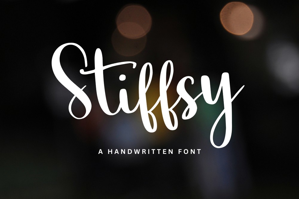 Schriftart Stiffsy