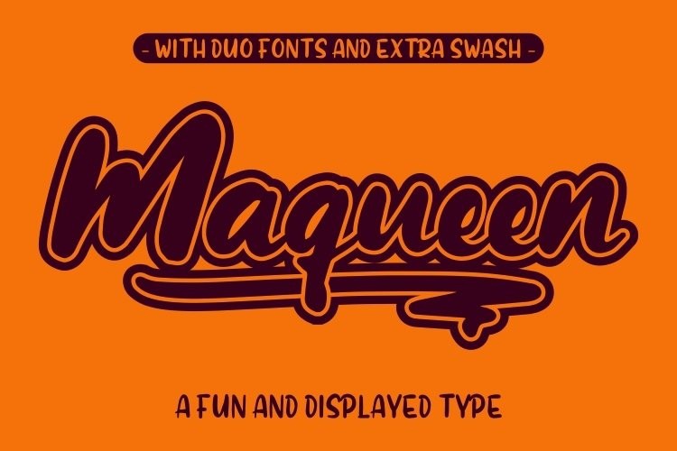 Schriftart Maqueen Duo