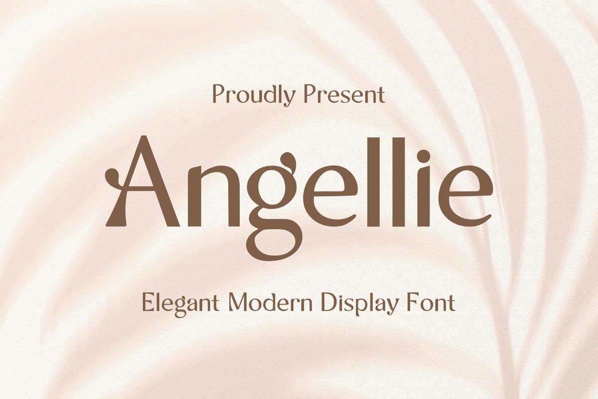 Schriftart Angellie