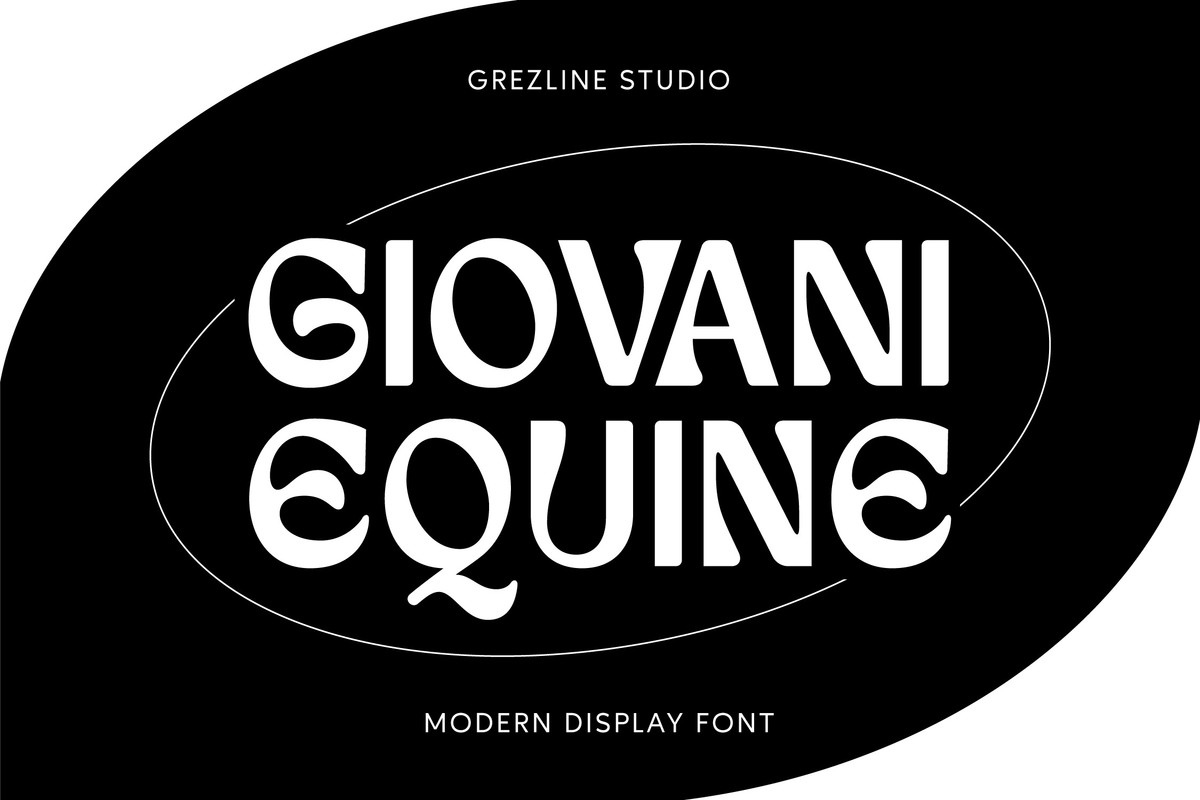 Schriftart Giovani Equine