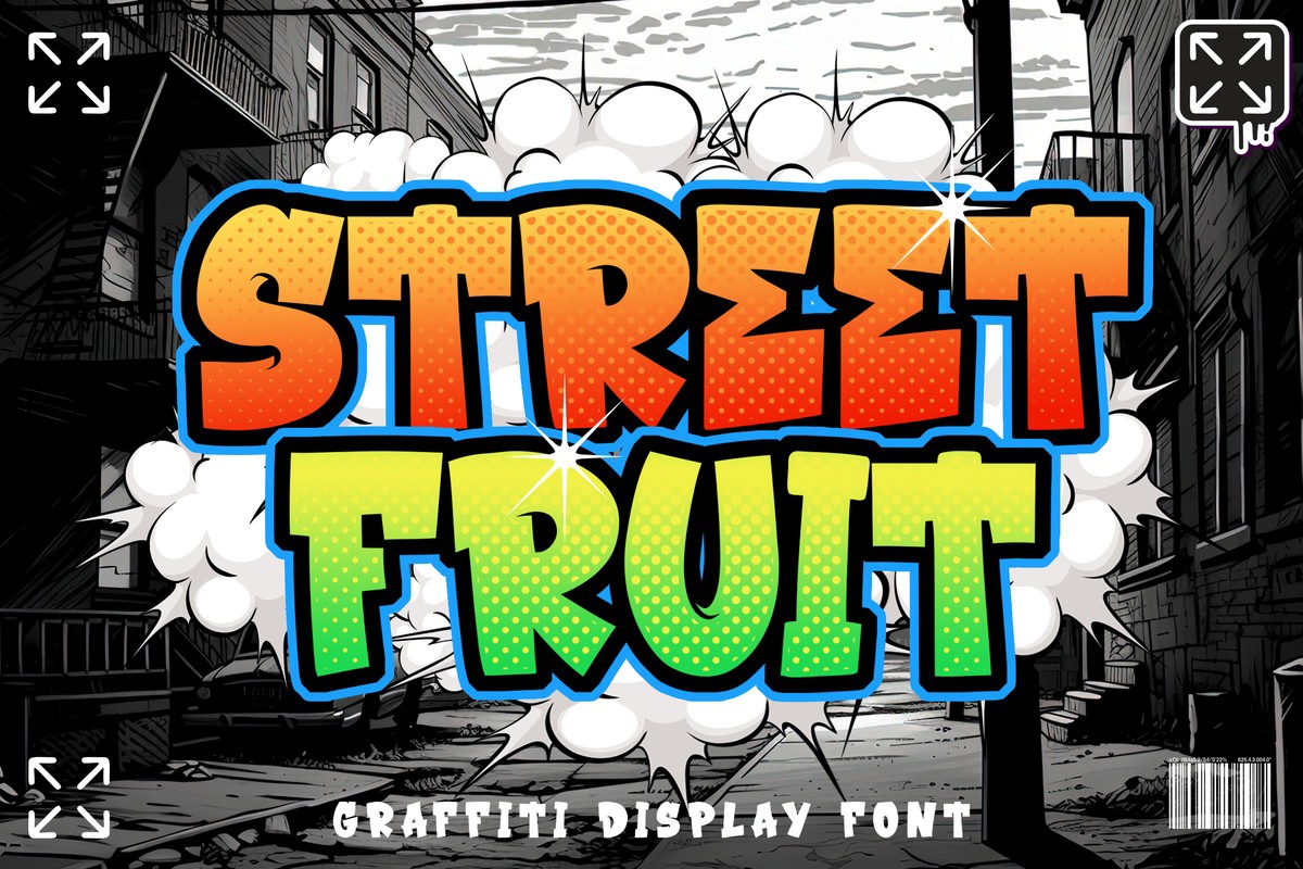 Schriftart Street Fruit