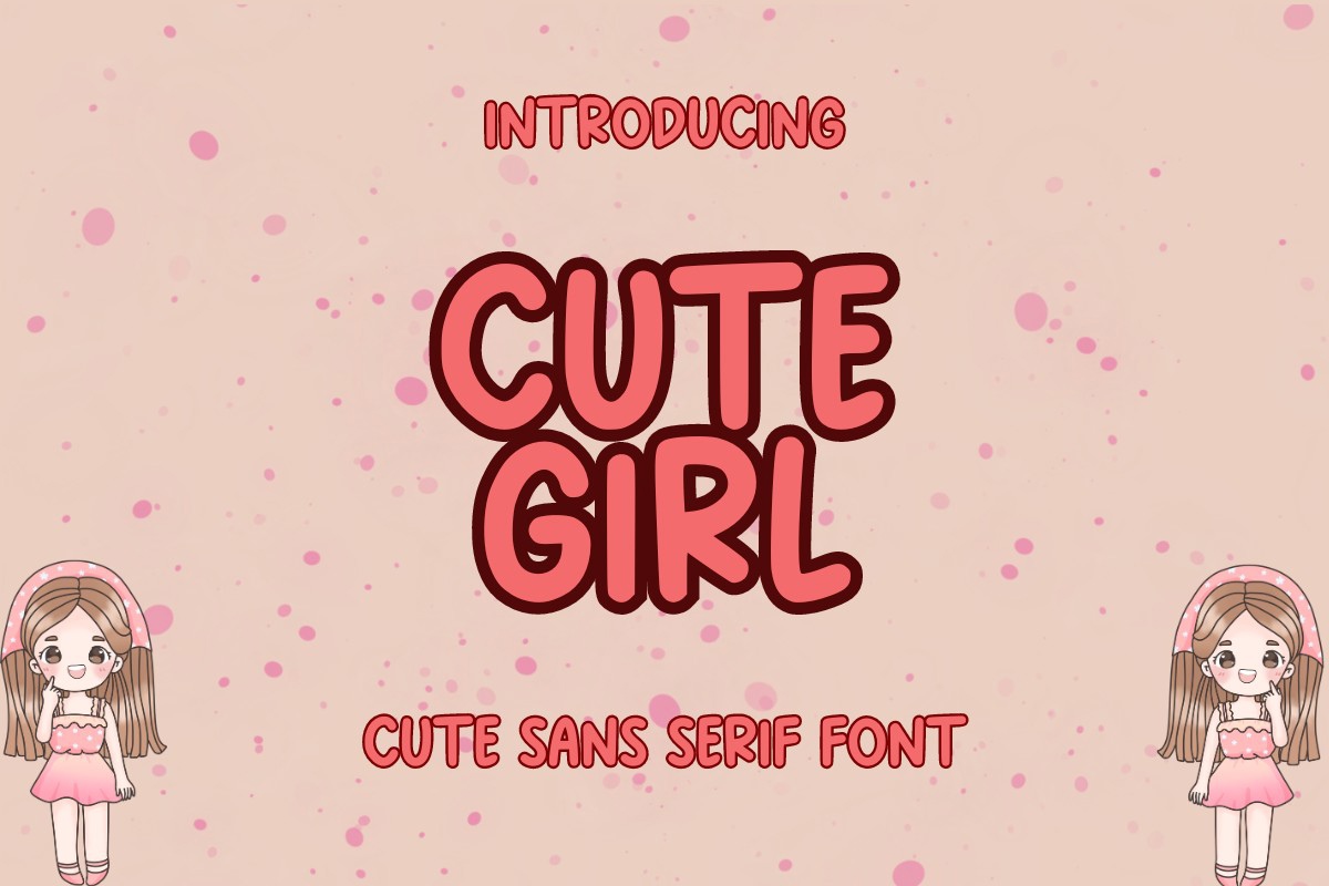 Schriftart CuteGirl