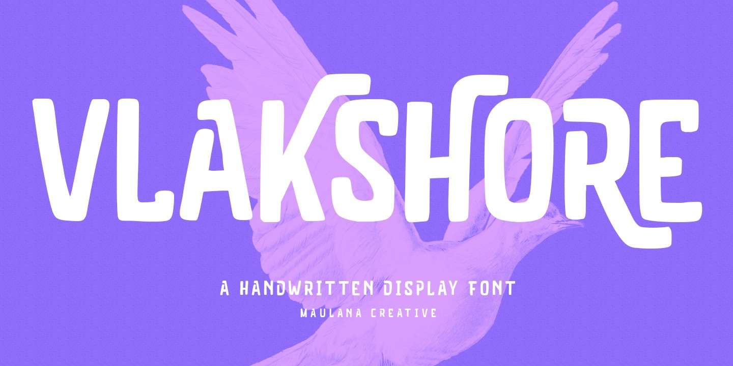 Schriftart Vlakshore