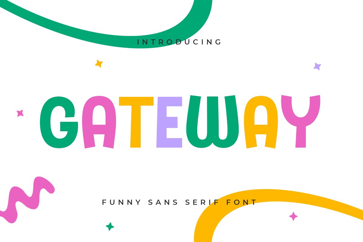 Schriftart Gateway