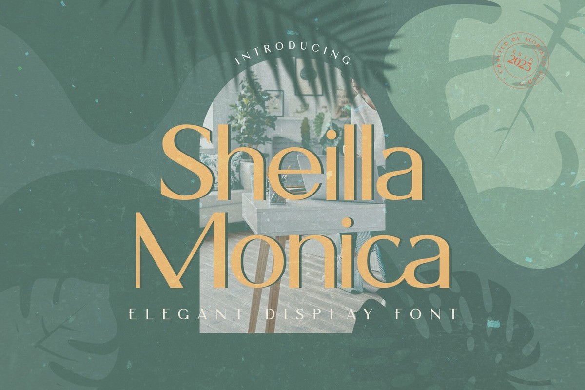 Schriftart Sheilla Monica