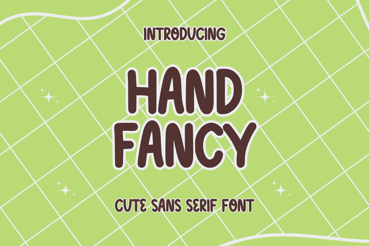 Schriftart HandFancy