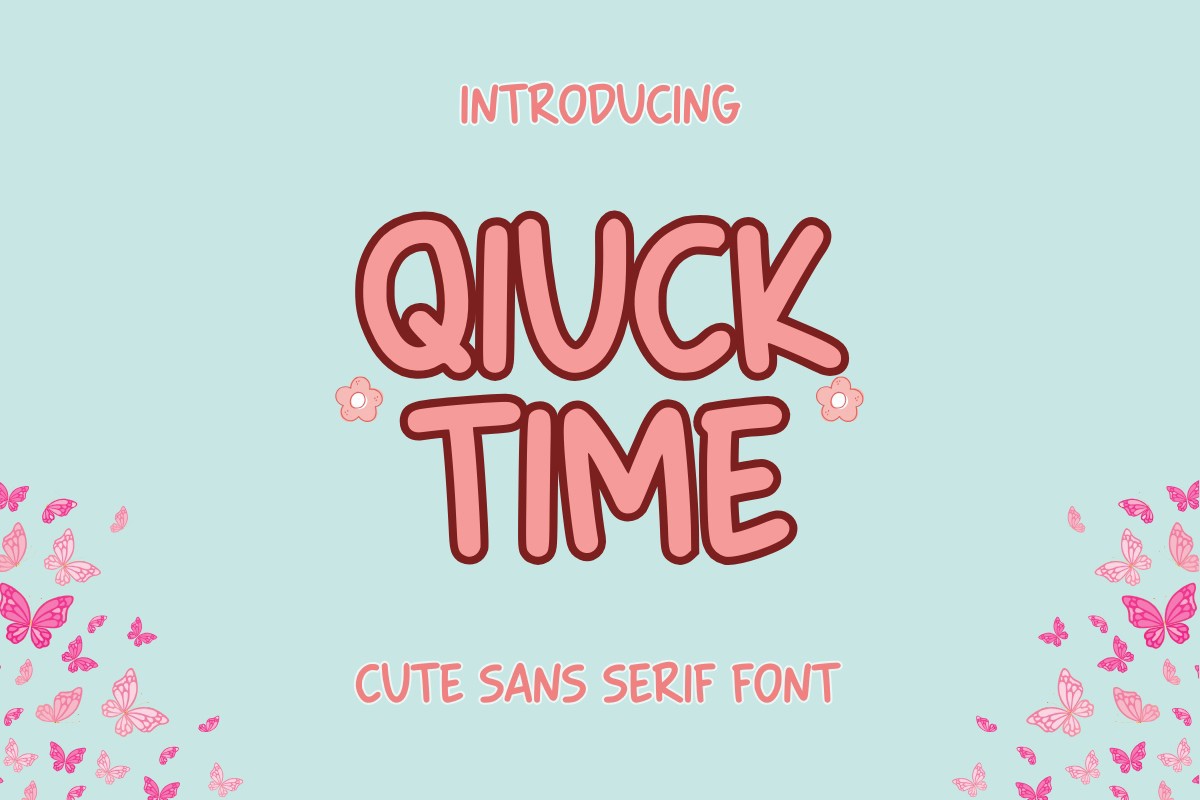 Schriftart QuickTime