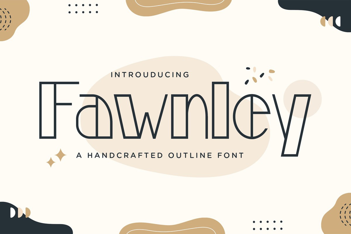 Schriftart Fawnley