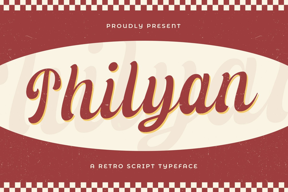 Schriftart Thilyan