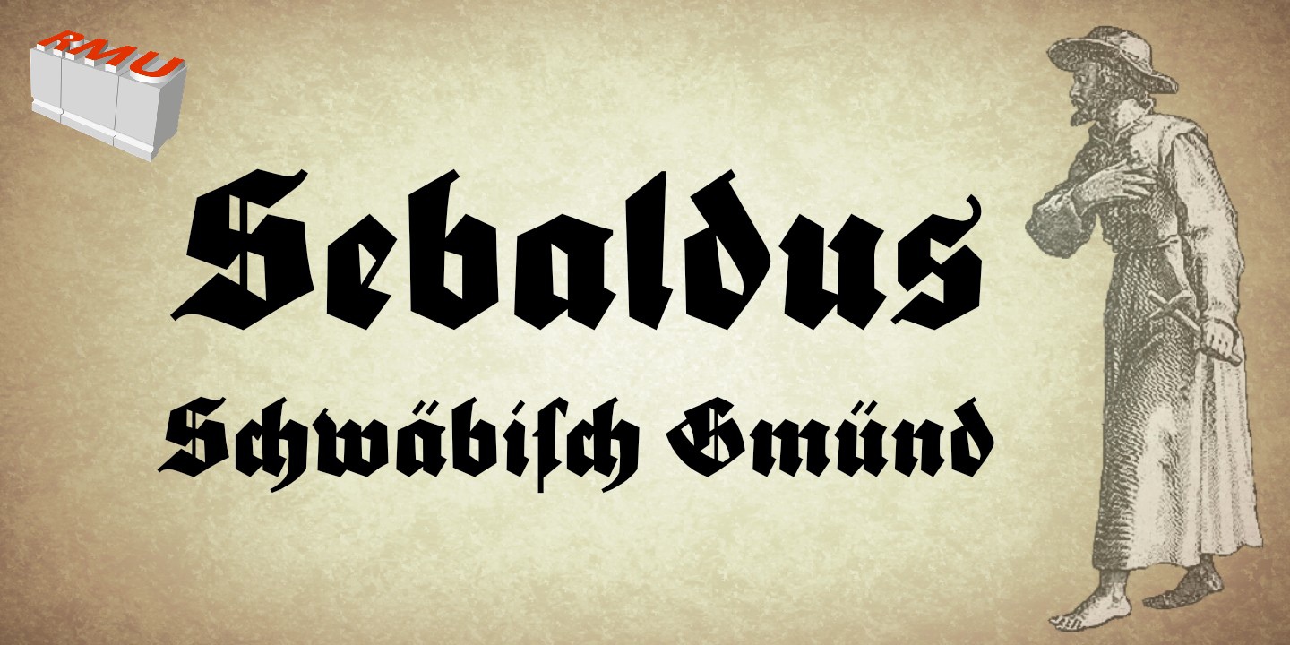 Schriftart Sebaldus RMU