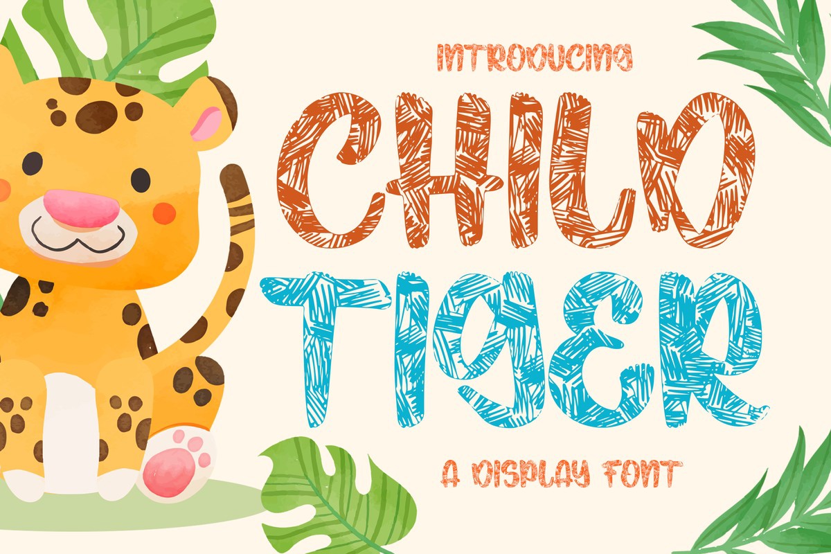 Schriftart Child Tiger