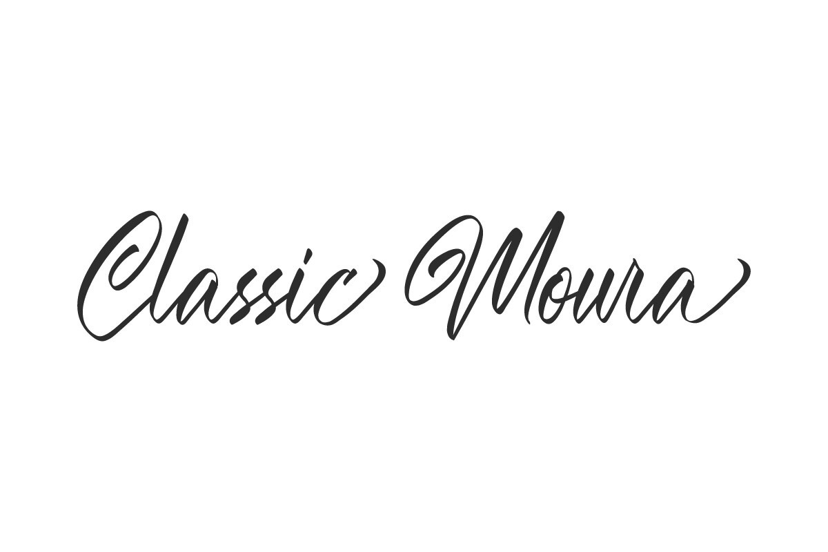 Schriftart Classic Moura