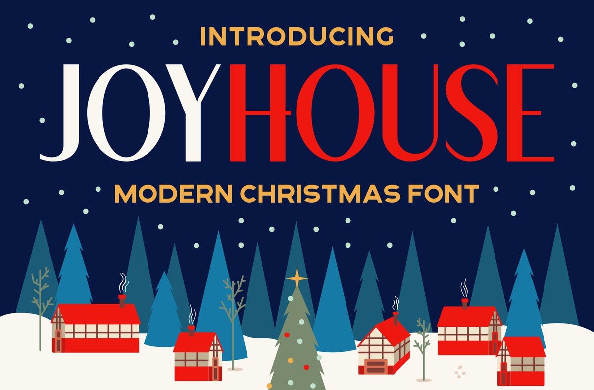 Schriftart Joyhouse