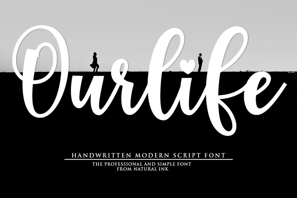 Schriftart Ourlife