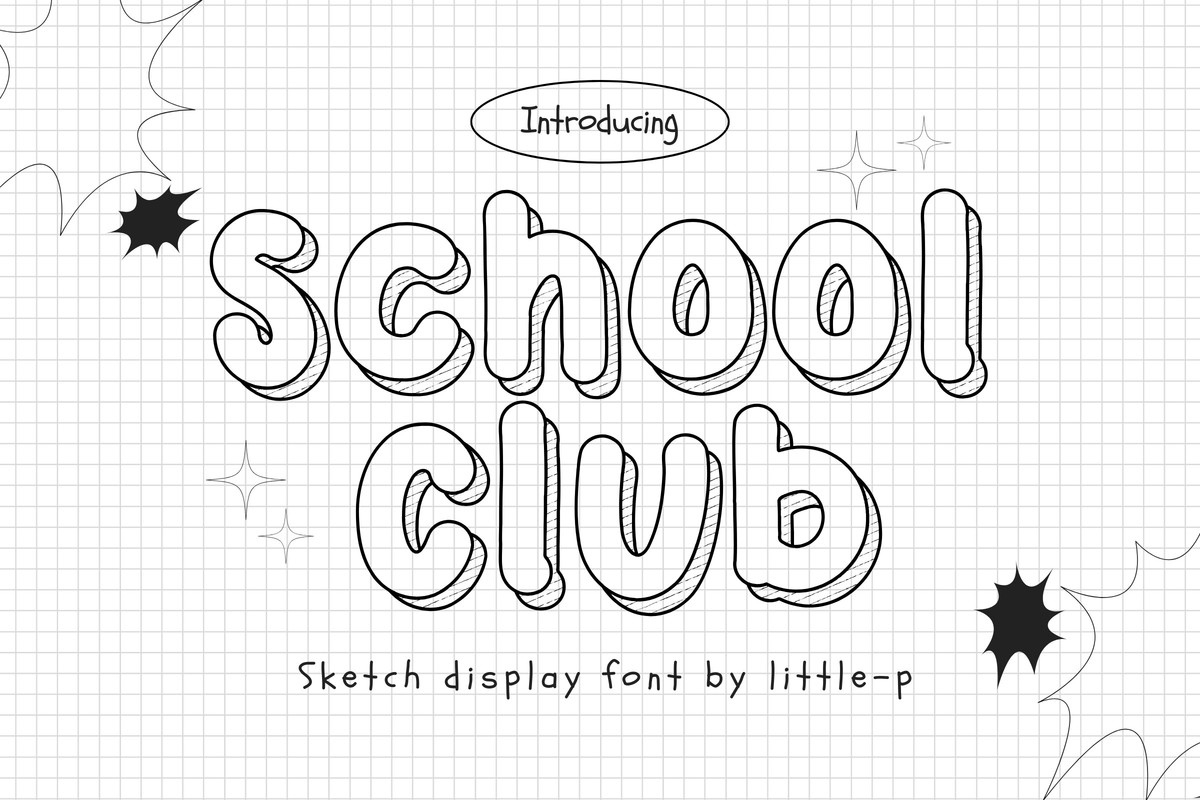 Schriftart School Club