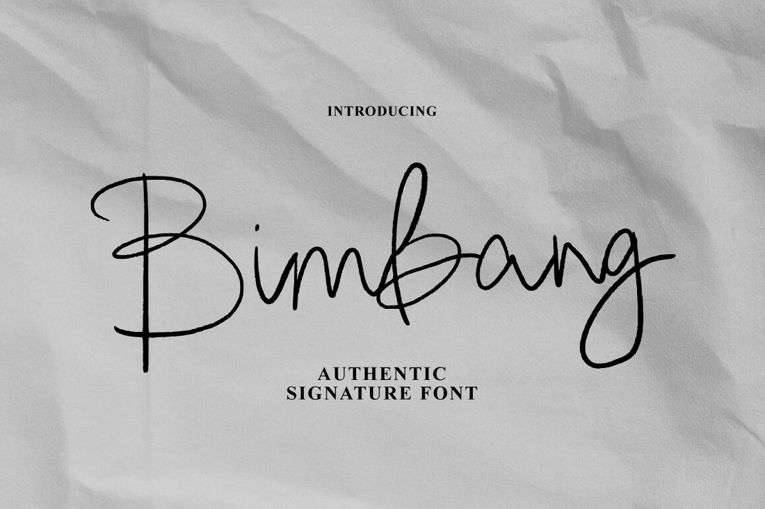 Bimbang Signature