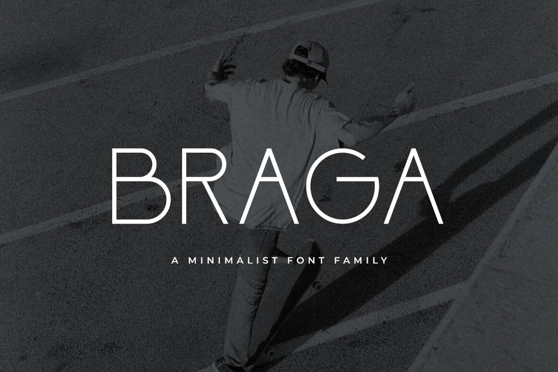 Schriftart Braga