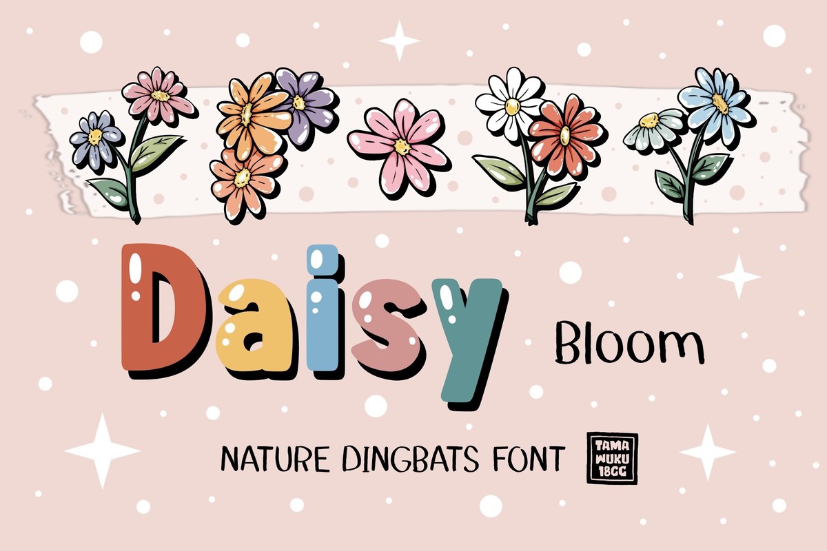 Schriftart Daisy Bloom