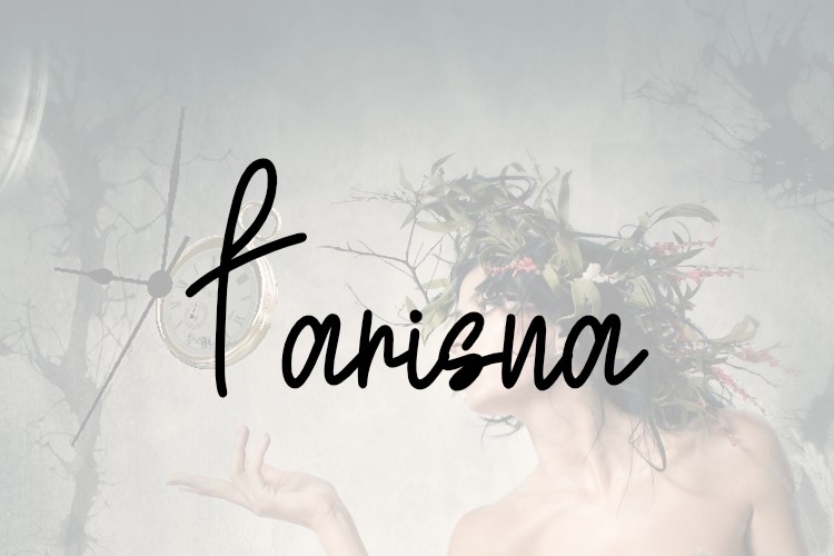 Schriftart Farisna