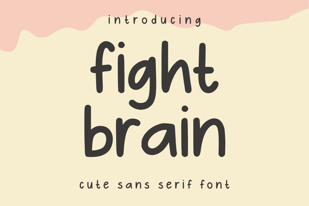 Schriftart FightBrain