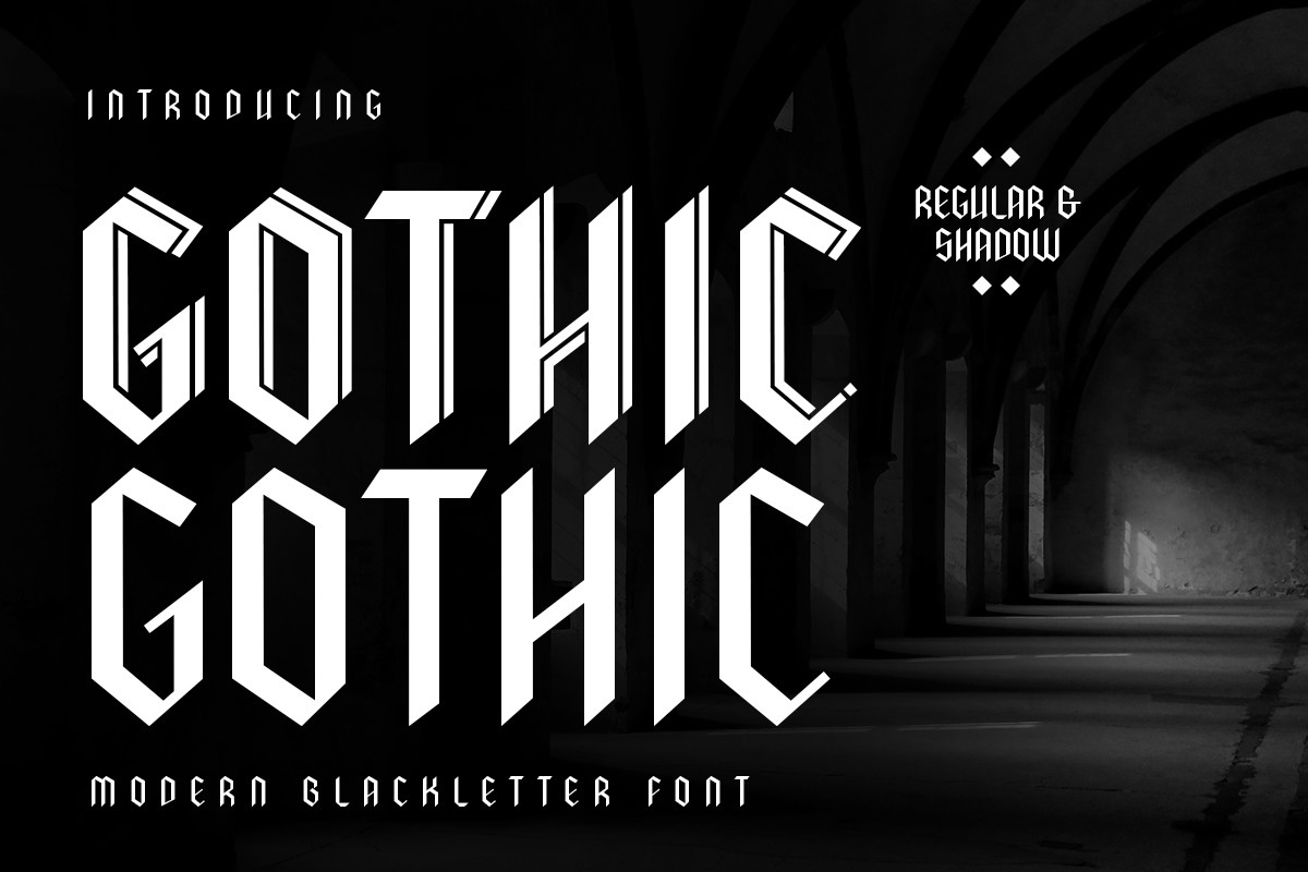 Schriftart Gothic