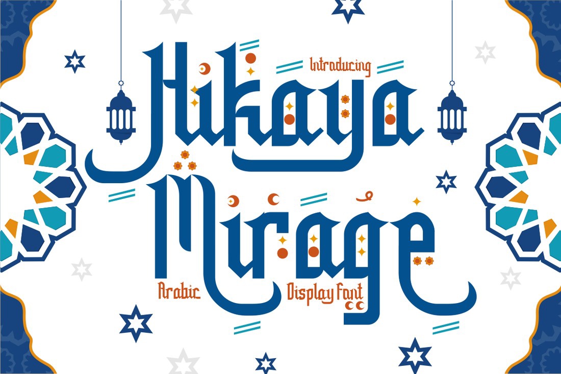 Schriftart Hikaya Mirage